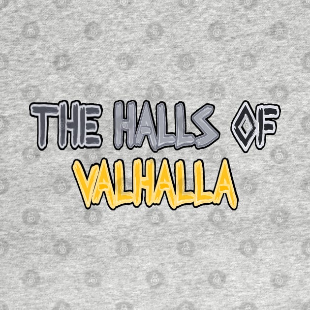 The Halls of Valhalla by Orchid's Art